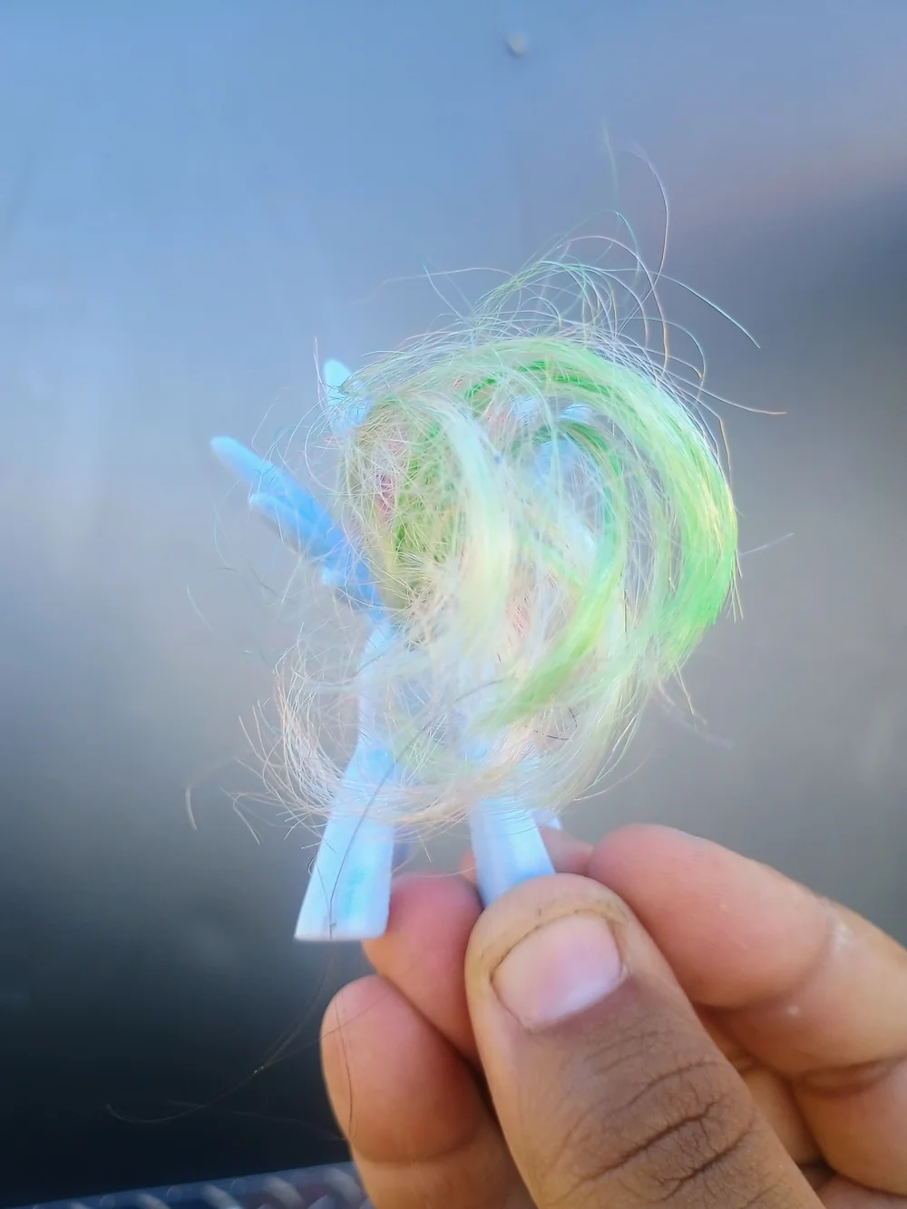 Rainbow Dash. 2010 McDonald’s Kids Meal Toy. My Little Pony. Brushable Tail